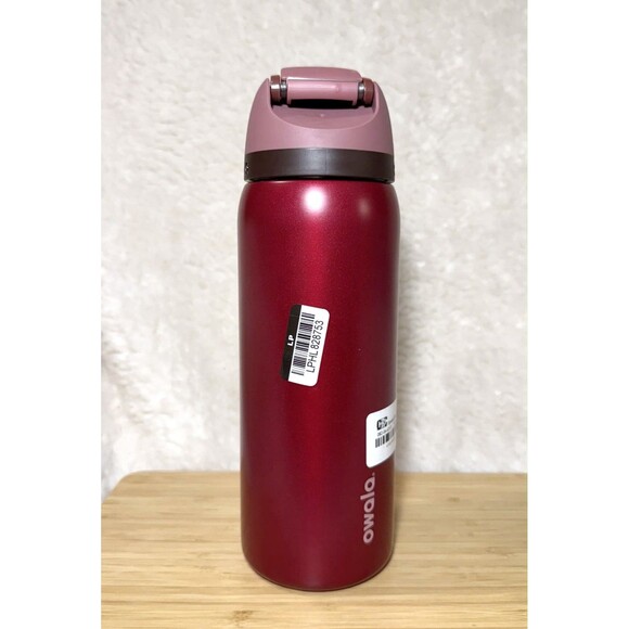 Special Edition Holiday Owala 32oz Stainless Steel FreeSip  Owala 32oz Stainless FreeSip Water Bottle - Poinsettia Special Edition NEW READ